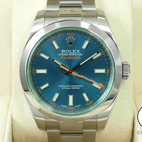 ロレックス ミルガウス Ref.116400GV ステンレススチール Zブルー文字盤 商品画像1