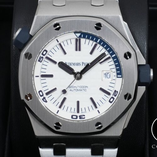 オーデマピゲ ロイヤルオーク オフショア ダイバー Ref.15710ST.OO.A010CA.01 ステンレススチール ホワイト文字盤 美品 ivsqzmnc 商品画像1