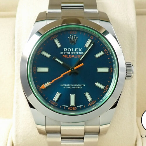 ロレックス ミルガウス Ref.116400GV ステンレススチール Zブルー文字盤 商品画像1