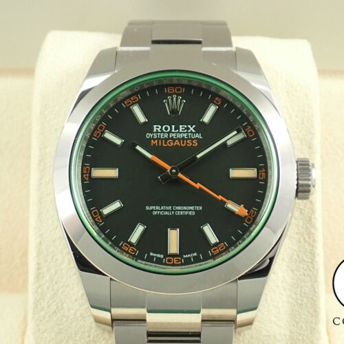 ロレックス ミルガウス Ref.116400GV ステンレススチール ブラック文字盤 商品画像1