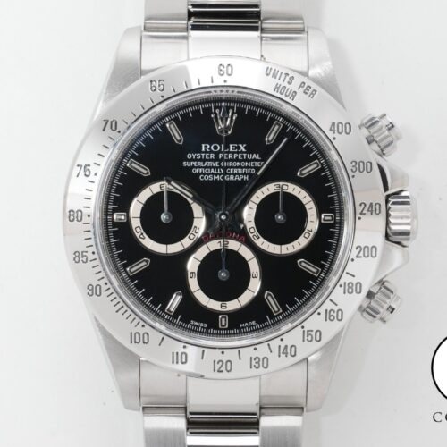 ロレックス デイトナ エルプリメロ Ref.16520 ステンレススチール ブラック文字盤 中古 hnhfd9t6 商品画像1