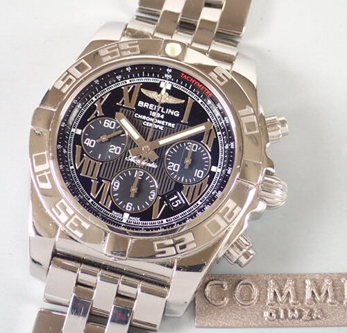 ブライトリング クロノマット Ref.A011B56PA オニキスブラック文字盤 中古 chronomat 商品画像1