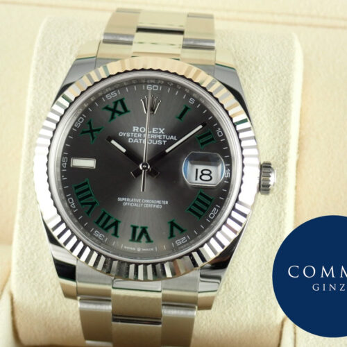 ロレックス デイトジャスト Ref.126334 スレートグレーローマン文字盤 未使用 datejust-156 商品画像1