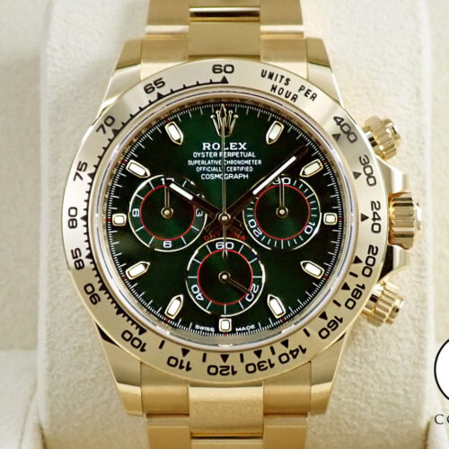 ロレックス デイトナ Ref.116508 イエローゴールド グリーン文字盤 商品画像1