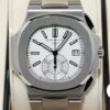 パテックフィリップ ノーチラス クロノグラフ Ref.5980/1A-019 ステンレススチール ホワイト文字盤 中古 ki9d3e4w 商品画像1