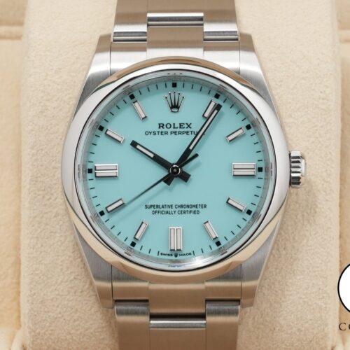 ロレックス オイスターパーペチュアル36 Ref.126000 ステンレススチール ターコイズ文字盤 商品画像1