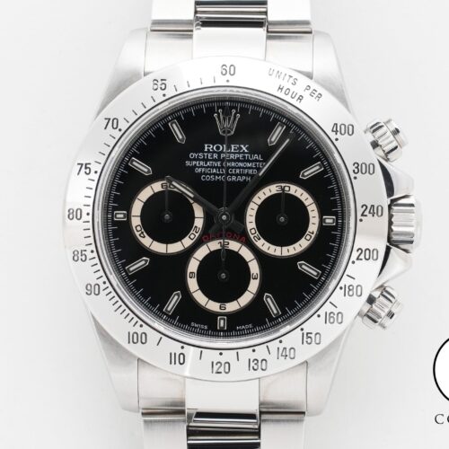 ロレックス デイトナ エルプリメロ Ref.16520 ステンレススチール ブラック文字盤 美中古 3ggfrm7d 商品画像1
