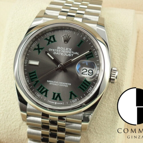 ロレックス デイトジャスト36 Ref.126200 スレートグレー文字盤 未使用 datejust-212 ジュビリーブレスレット 商品画像1