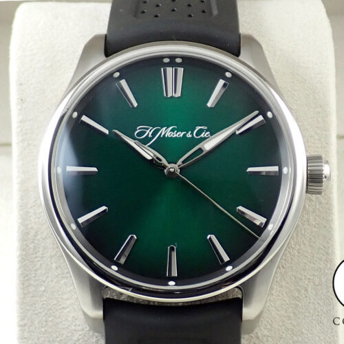 H.モーザー パイオニアセンターセコンド Ref.3200-1202 コズミックグリーン文字盤 中古 XK8H2T95 商品画像1