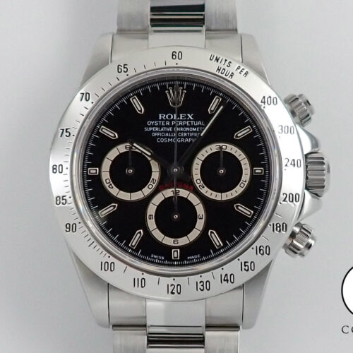 ロレックス デイトナ エルプリメロ Ref.16520 ステンレススチール ブラック文字盤 商品画像1