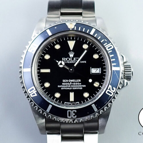 ロレックス シードゥエラー トリプルシックス Ref.16660 ステンレススチール ブラック文字盤 商品画像1