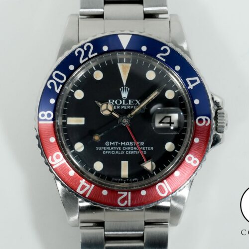 ロレックス GMTマスター Ref.16750 ステンレススチール ブラック文字盤 オイスターブレスレット 商品画像1