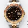 ロレックス GMTマスター Ref.16753 ステンレススチール/イエローゴールド ブラウン文字盤 ジュビリーブレスレット 中古 qdumxeih 商品画像1
