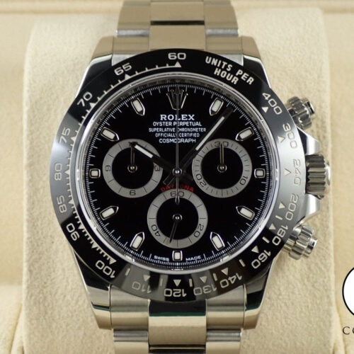 ロレックス デイトナ Ref.116500LN ステンレススチール ブラック文字盤 商品画像1
