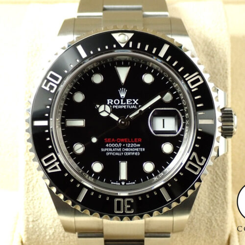 ロレックス シードゥエラー Ref.126600 ステンレススチール ブラック文字盤 商品画像1