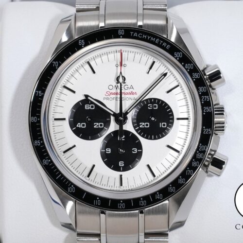 オメガ スピードマスター 記念モデル クロノグラフ 42MM  東京2020リミテッドエディション Ref.522.30.42.30.04.001 SS シルバー文字盤 美中古 aua2x4pu 商品画像1