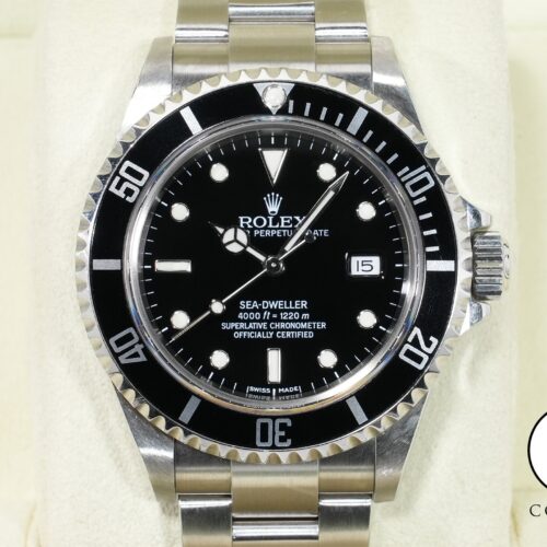 ロレックス シードゥエラー Ref.16600 ステンレススチール ブラック文字盤 中古 2iwr9noz 商品画像1