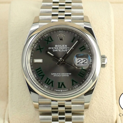 ロレックス デイトジャスト36 Ref.126200 ステンレススチール スレート文字盤 ジュビリーブレスレット 商品画像1