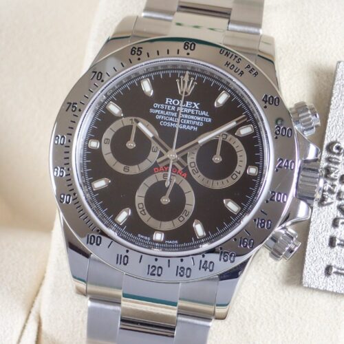 ロレックス デイトナ Ref.116520 ブラック文字盤 中古 daytona-54 商品画像1