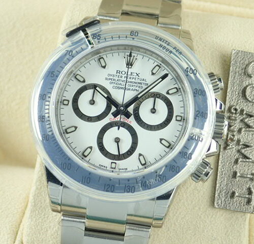 ロレックス デイトナ Ref.116520 ホワイト文字盤 未使用 daytona-186 商品画像1