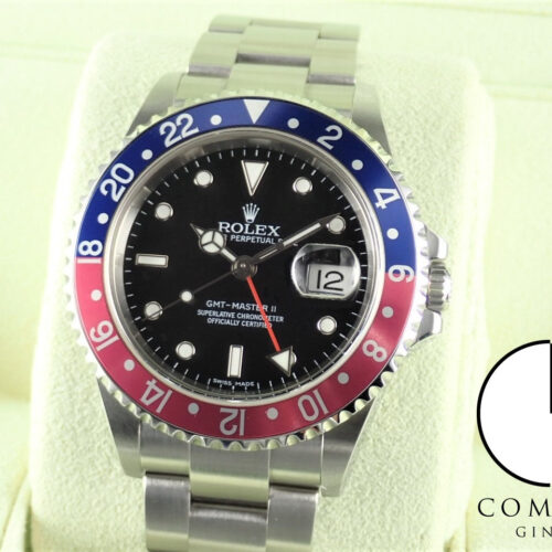 ロレックス GMTマスターII Ref.16710BLRO ブラック文字盤 中古 gmt-master2-109 オイスターブレスレット 商品画像1