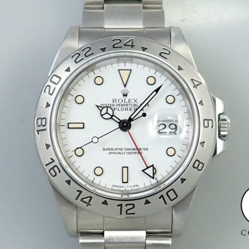 ロレックス エクスプローラーII Ref.16570 ステンレススチール ホワイト文字盤 商品画像1