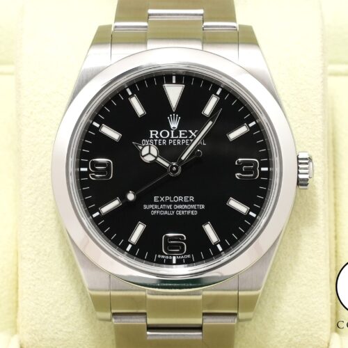 ロレックス エクスプローラーI Ref.214270 ステンレススチール ブラック文字盤 商品画像1