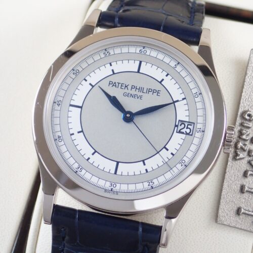 パテックフィリップ カラトラバ Ref.5296G シルバー文字盤 中古 calatrava-6 商品画像1