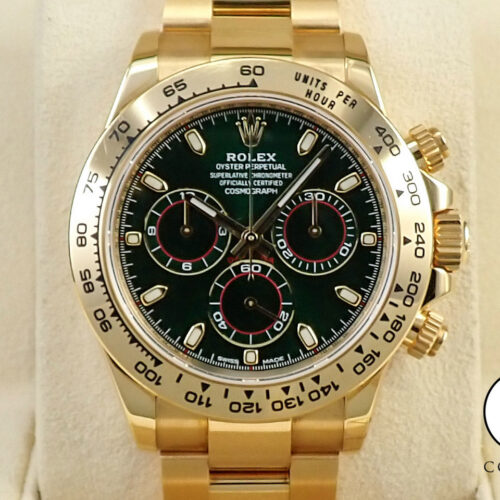 ロレックス デイトナ Ref.116508 イエローゴールド グリーン文字盤 商品画像1