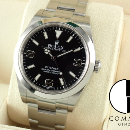 ロレックス エクスプローラー Ref.214270 ブラック文字盤 美品 explorer-285 商品画像1