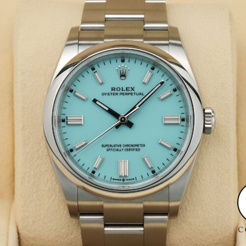 ロレックス オイスターパーペチュアル36 Ref.126000 ステンレススチール ターコイズ文字盤 商品画像1