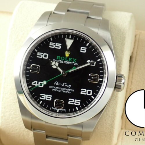 ロレックス エアキング Ref.116900 ブラック文字盤 未使用 airking-46 商品画像1