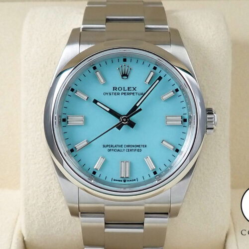 ロレックス オイスターパーペチュアル36 Ref.126000 ステンレススチール ターコイズ文字盤 商品画像1