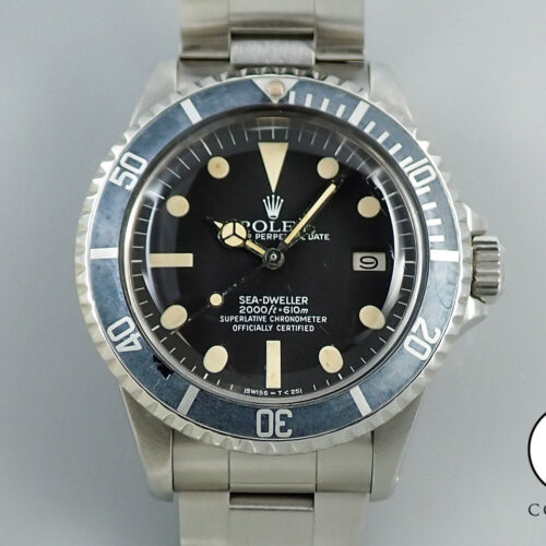 ロレックス シードゥエラー Ref.1665 ステンレススチール ブラック文字盤 商品画像1