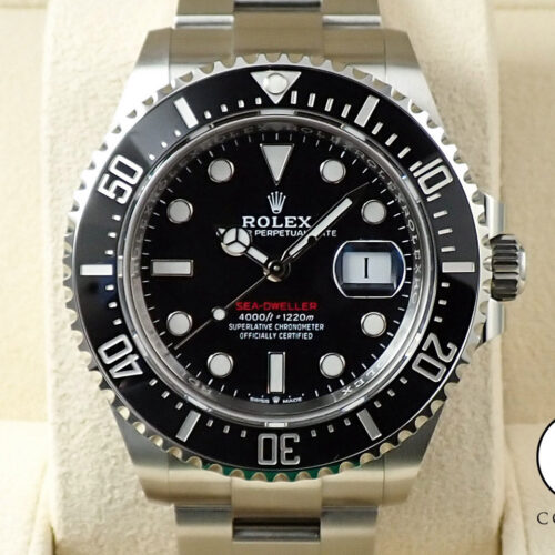 ロレックス シードゥエラー Ref.126600 ステンレススチール ブラック文字盤 商品画像1