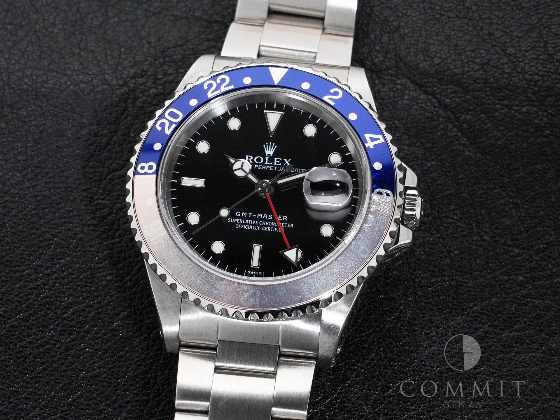 ロレックス GMTマスター Ref.16700 ステンレススチール ブラック文字盤 オイスターブレスレット 美中古 h8ppqttz 商品画像10