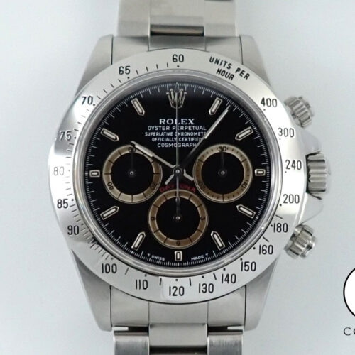 ロレックス デイトナ エルプリメロ Ref.16520 ステンレススチール ブラック文字盤 商品画像1