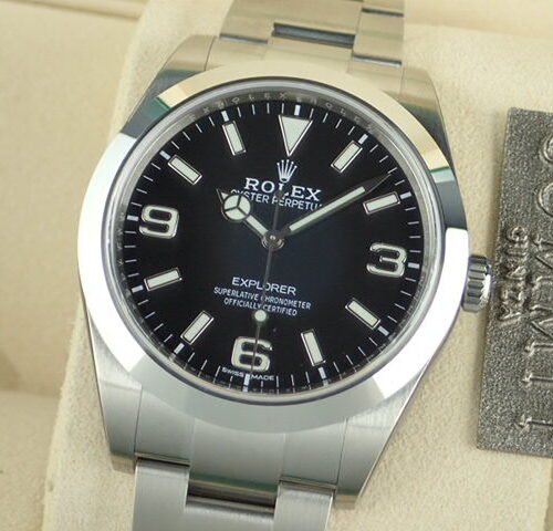 ロレックス エクスプローラー Ref.214270 ブラック文字盤 未使用 explorer-61 商品画像1