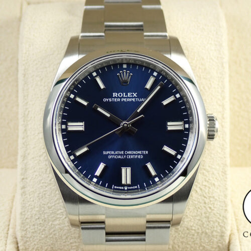 ロレックス オイスターパーペチュアル36 Ref.126000 ステンレススチール ブライトブルー文字盤 商品画像1