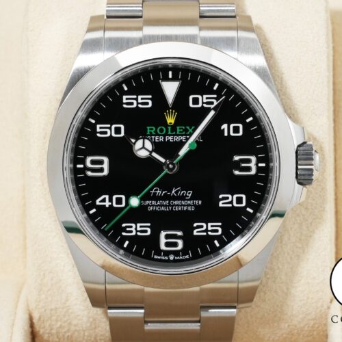 ロレックス エアキング Ref.126900 ステンレススチール ブラック文字盤 オイスターブレスレット 未使用 89wpmv8i 商品画像1
