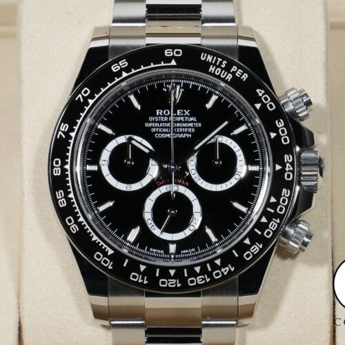 ロレックス デイトナ Ref.126500LN ステンレススチール ブラック文字盤 未使用 qc4cvf5i 商品画像1
