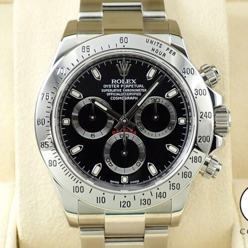 ロレックス デイトナ Ref.116520 ステンレススチール ブラック文字盤 商品画像1