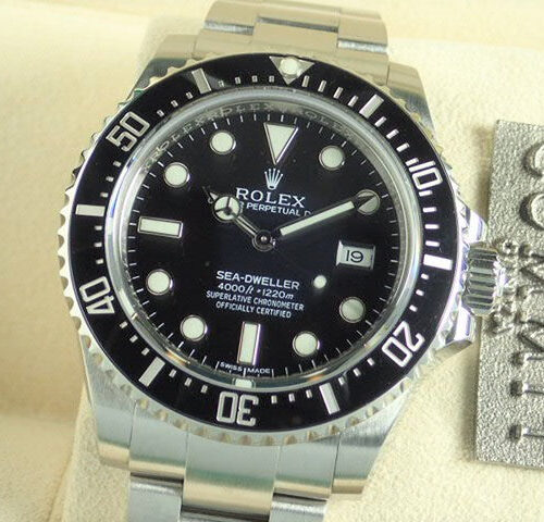 ロレックス シードゥエラー Ref.116600 ブラック文字盤 中古 sea-dweller-42 商品画像1