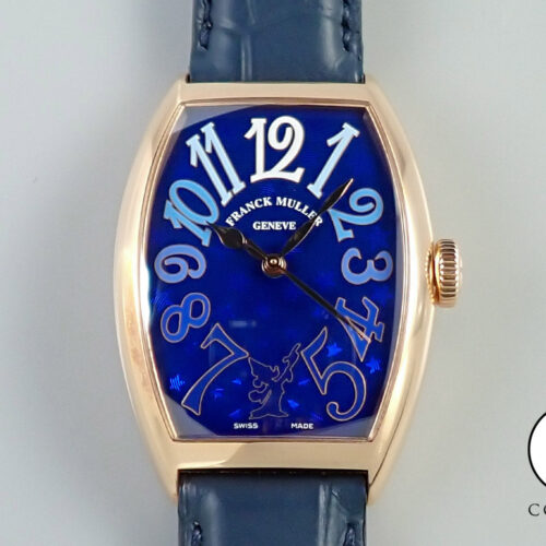 フランクミュラー トノウ カーベックス ファンタジア Ref.5850 SC W.D.LTD ブルー文字盤 美品 S3363947 商品画像1