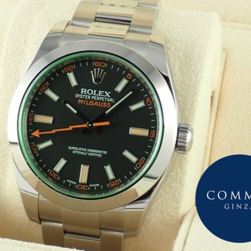 ロレックス ミルガウス Ref.116400GV ブラック文字盤 未使用 milgauss-24 商品画像1