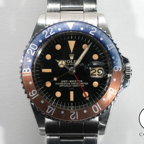 ロレックス GMTマスター Ref.1675M ステンレススチール ブラック文字盤 オイスターブレスレット 商品画像1