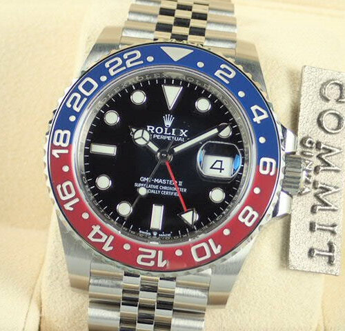 ロレックス GMTマスターII Ref.126710BLRO ブラック文字盤 美品 gmt-master-96 ジュビリーブレスレット 商品画像1