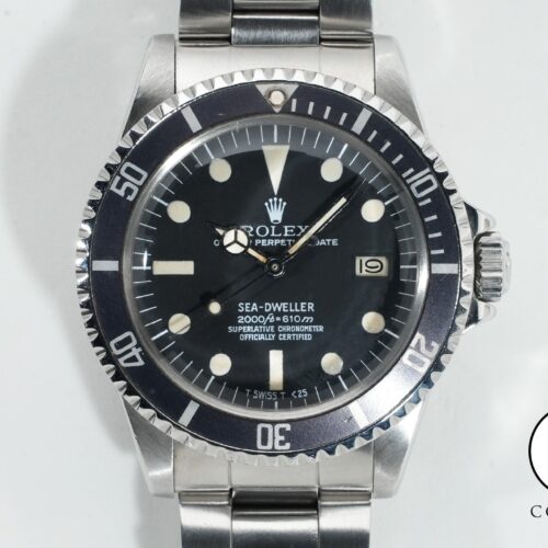 ロレックス シードゥエラー Ref.1665 ステンレススチール ブラック文字盤 中古 h2chit58 商品画像1