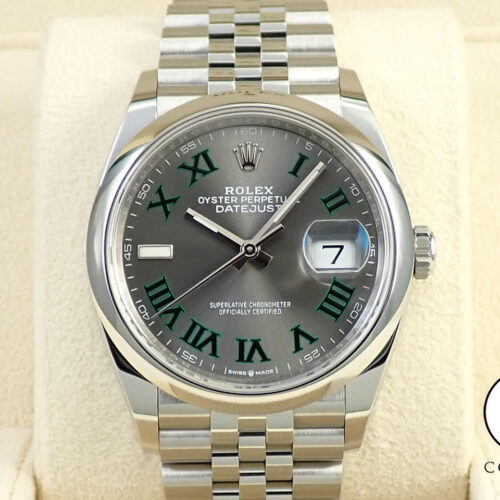 ロレックス デイトジャスト36 Ref.126200 ステンレススチール スレート文字盤 ジュビリーブレスレット 商品画像1