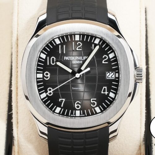 パテックフィリップ アクアノート TIFFANY＆CO. Ref.5167A-001 ステンレススチール ブラック文字盤 商品画像1